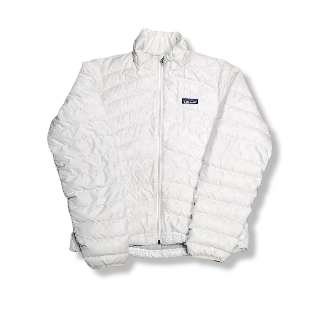 patagonia white puffer jacket