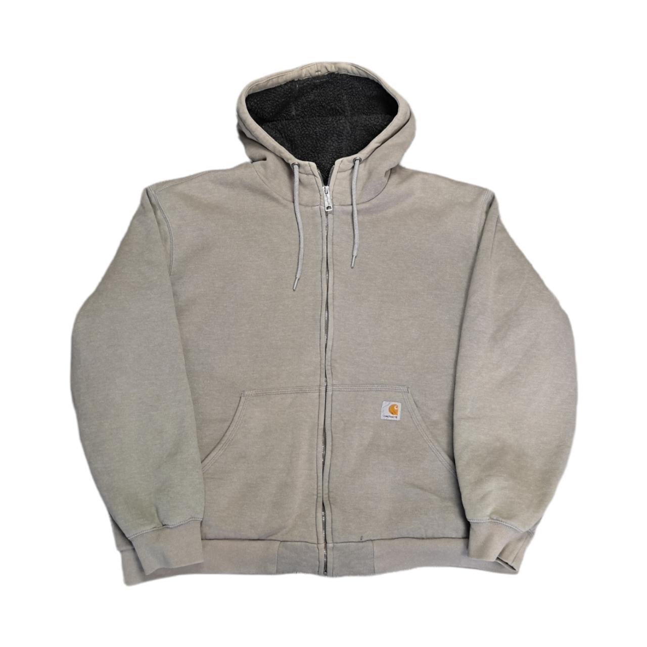 carhartt sherpa lined sweatshirt