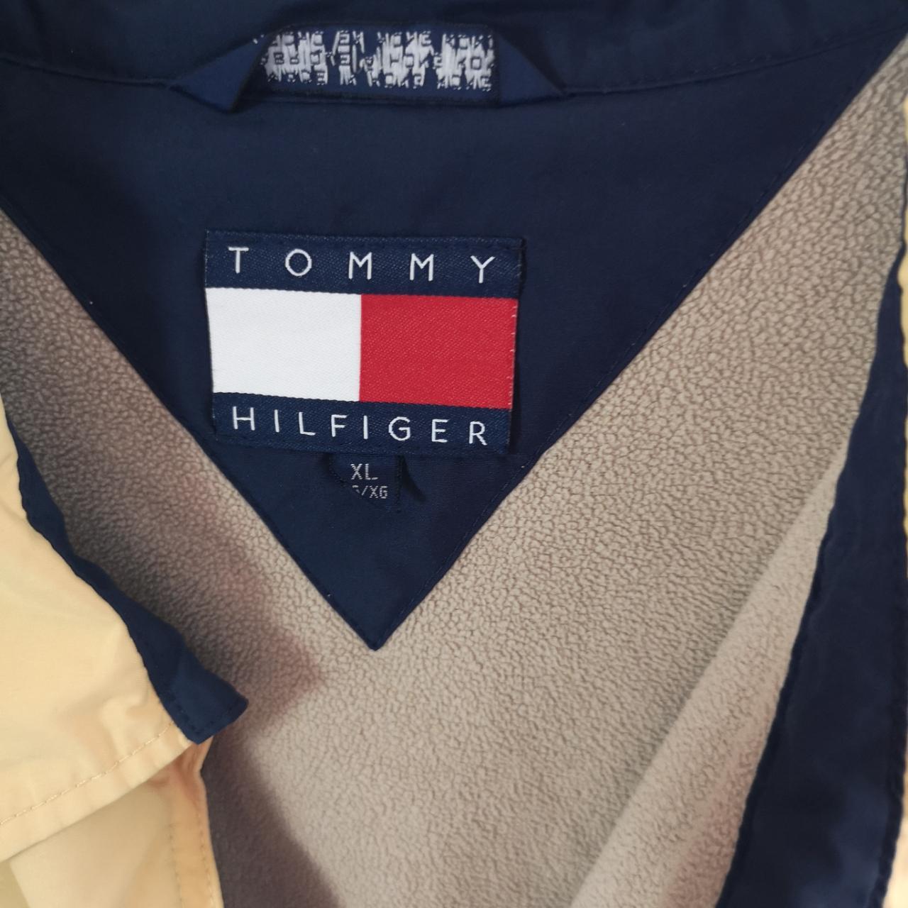 Y2K Tommy Hilfiger Lined Harrington Jacket Size... - Depop