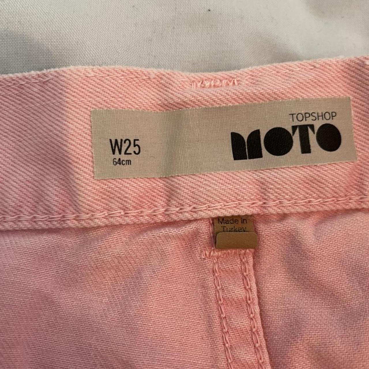 Pink denim shorts Perfect for holiday or... Depop