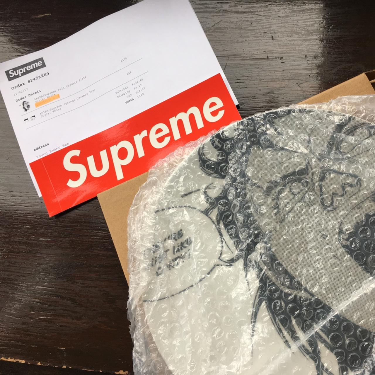 Akira / Supreme Pill Ceramic | Depop