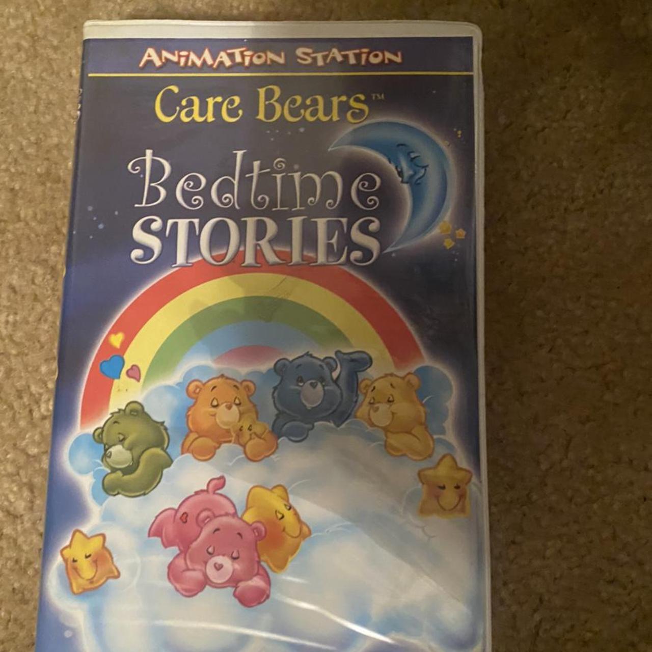 care bears bedtime stories vhs tape!! tags vhs... - Depop