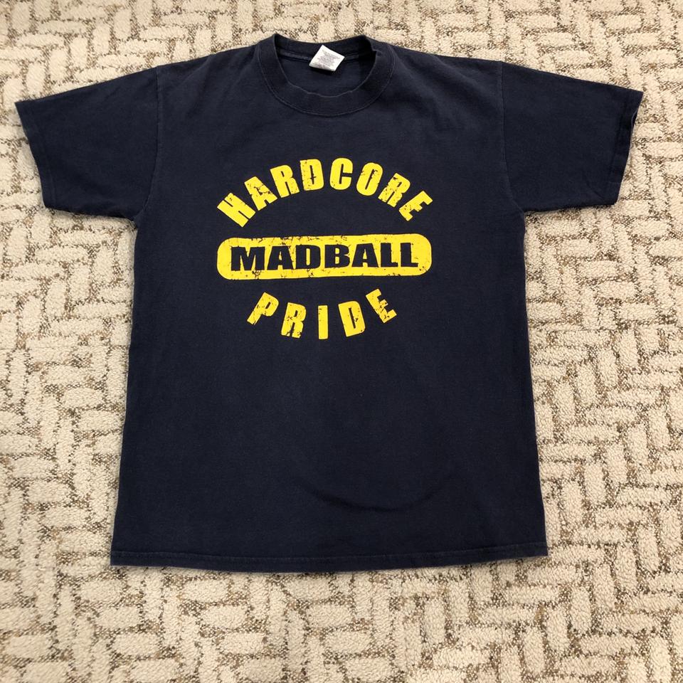 Madball NYHC Hardcore Pride shirt. Dark blue/yellow.... - Depop