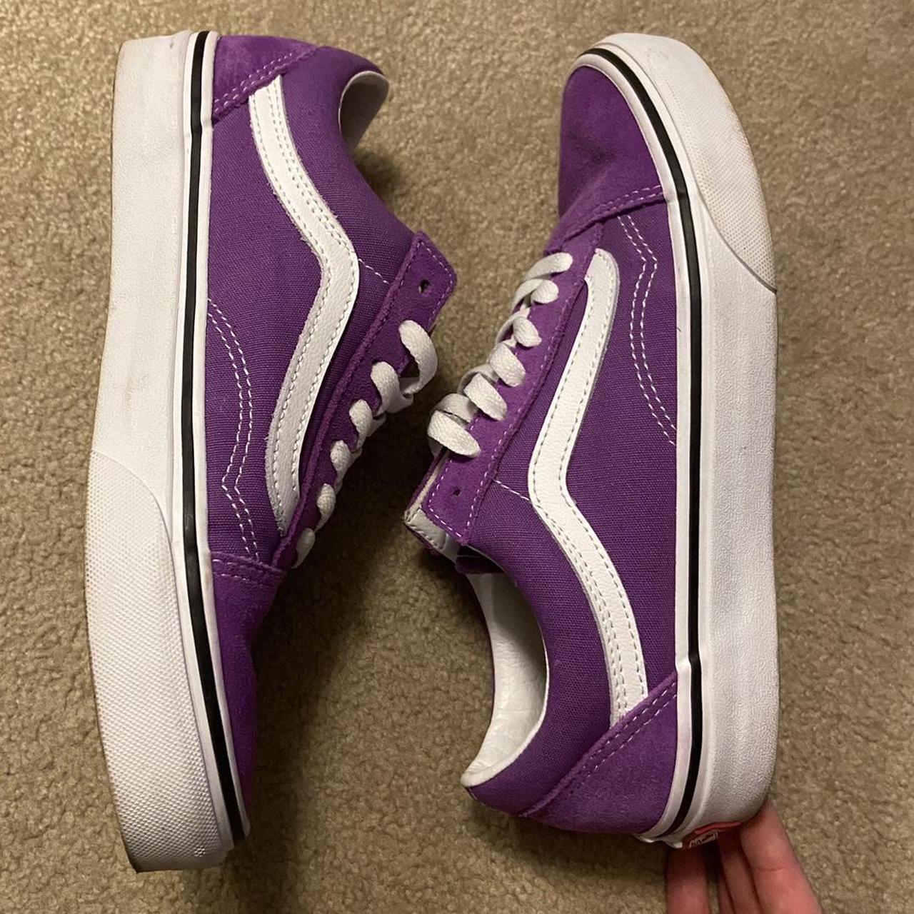 bright purple vans