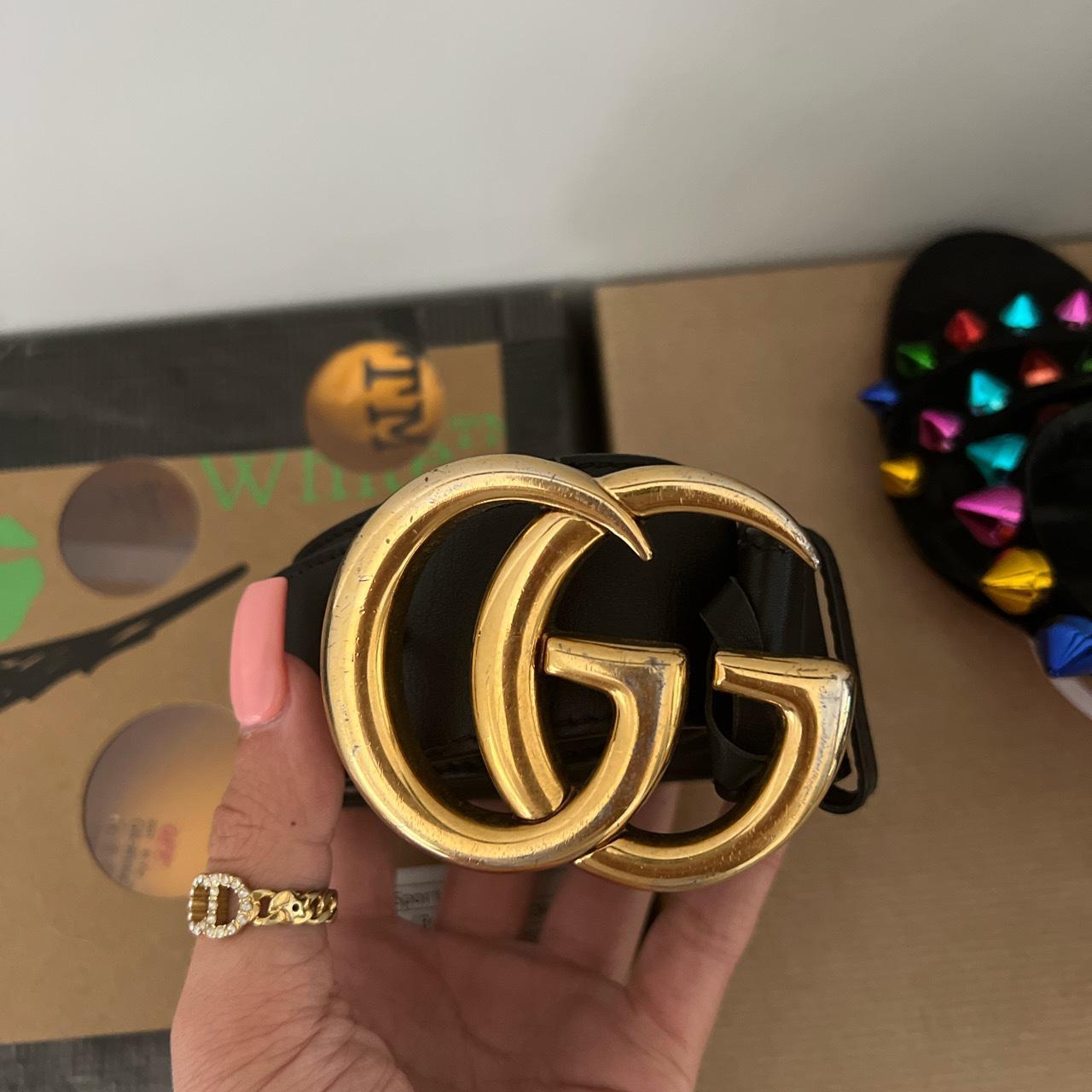 Authentic Gucci belt, womens Paid £320 Slight... Depop