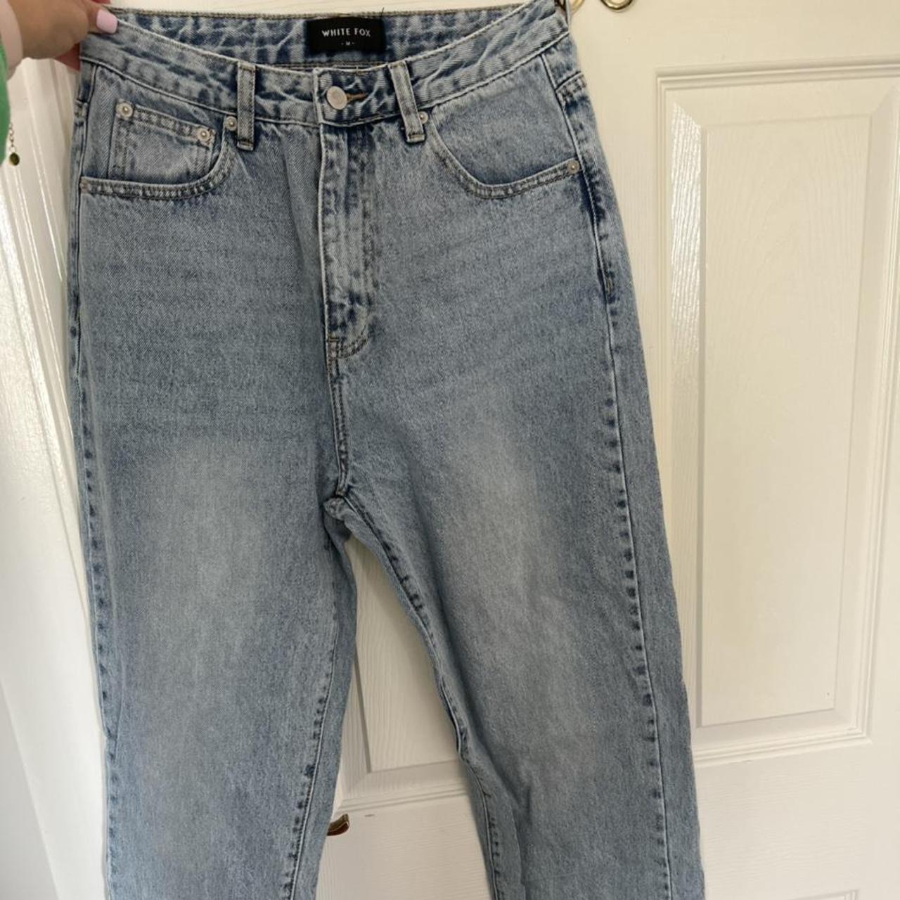 White fox Mom jeans - Depop