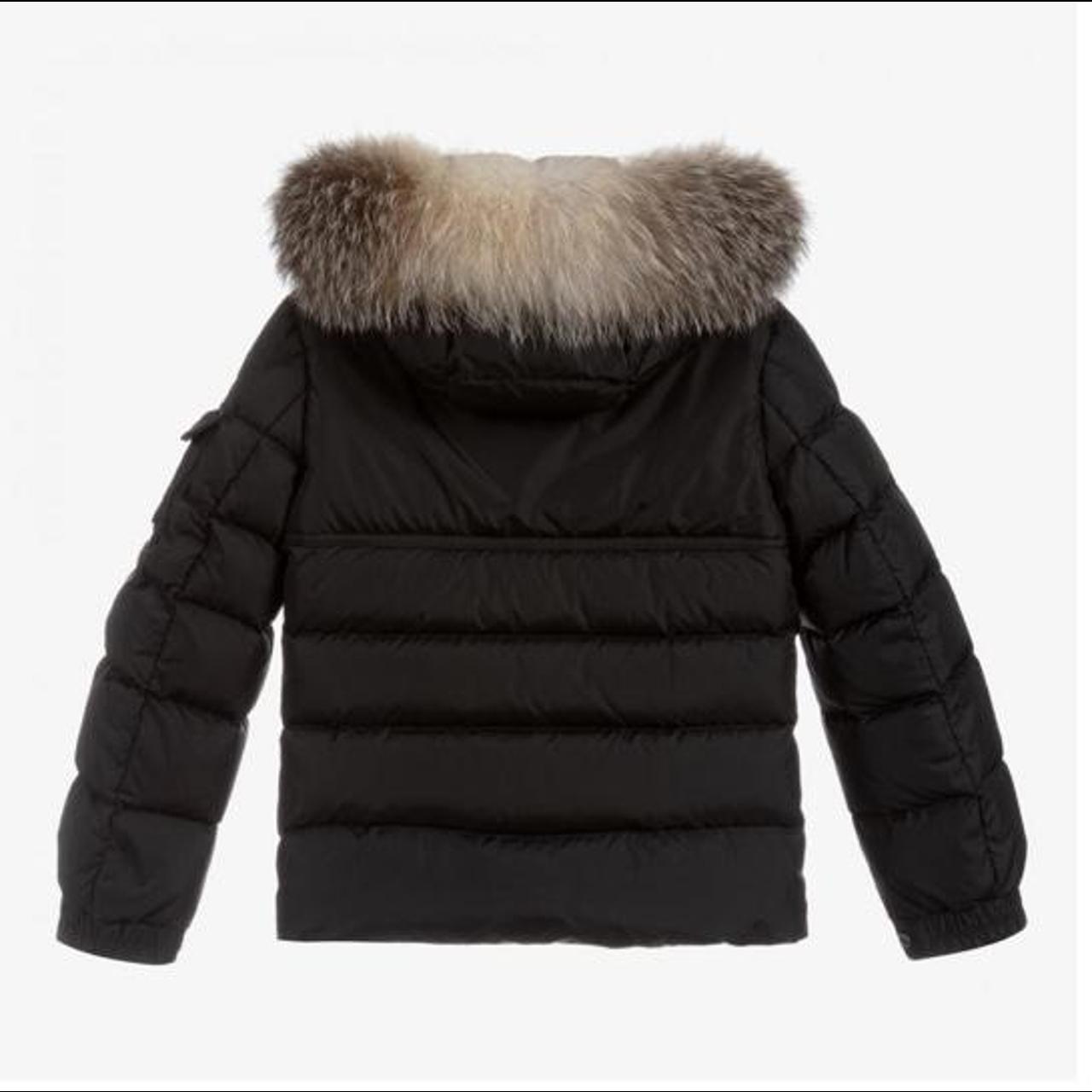 Moncler new Byron kids BLACK jacket worn a few... - Depop