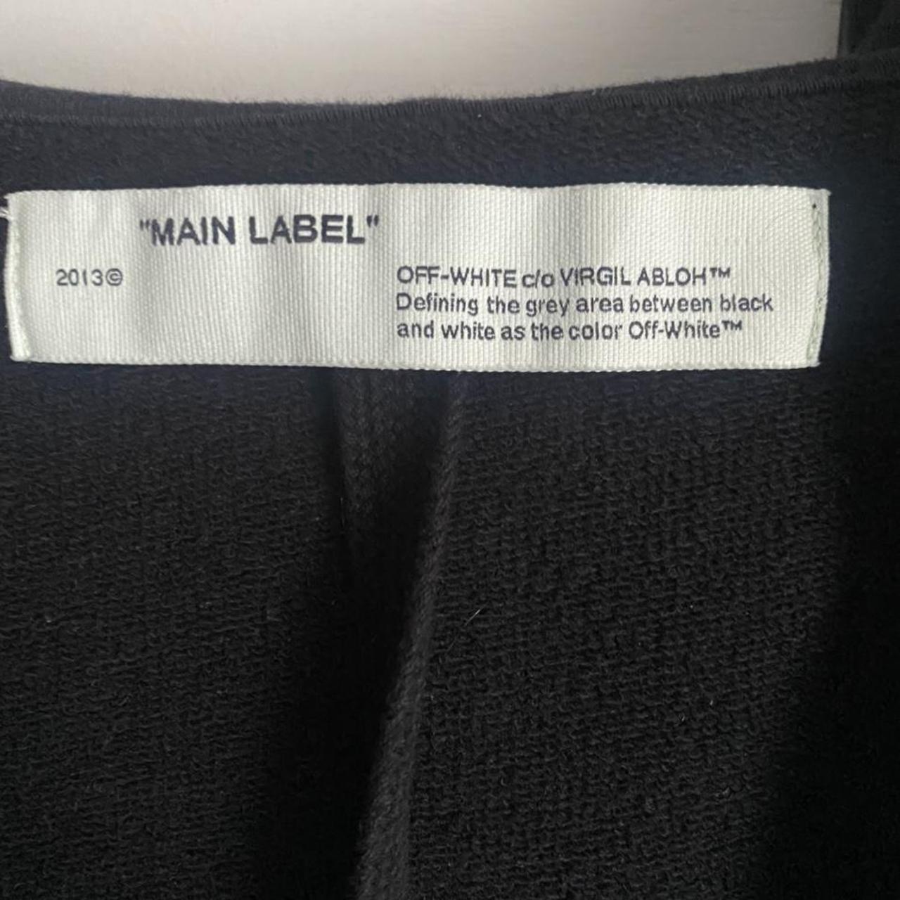 Off white main discount label 2013 hoodie