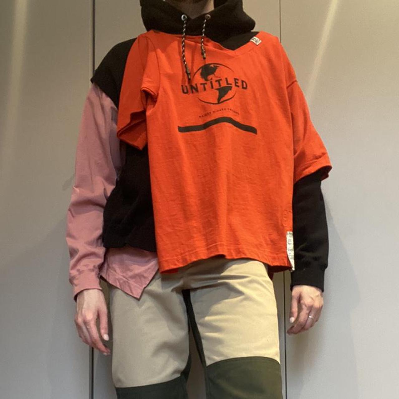 Maison Mihara Yasuhiro combined hoodie - layered | Depop