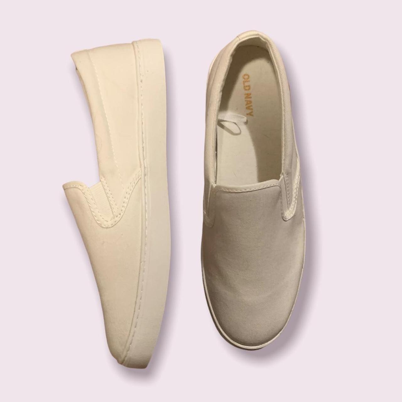mens white canvas slip on sneakers