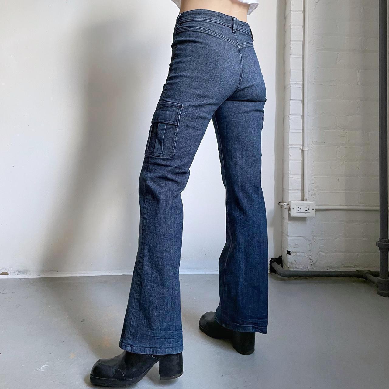 Product Image 2 - Y2K vintage cargo bootcut jeans