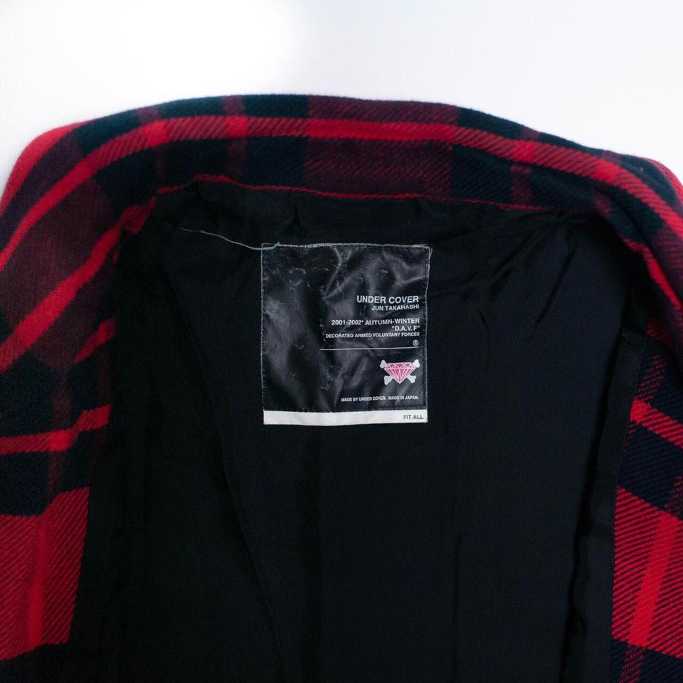 Undercover Men's Red and Black Jacket | Depop