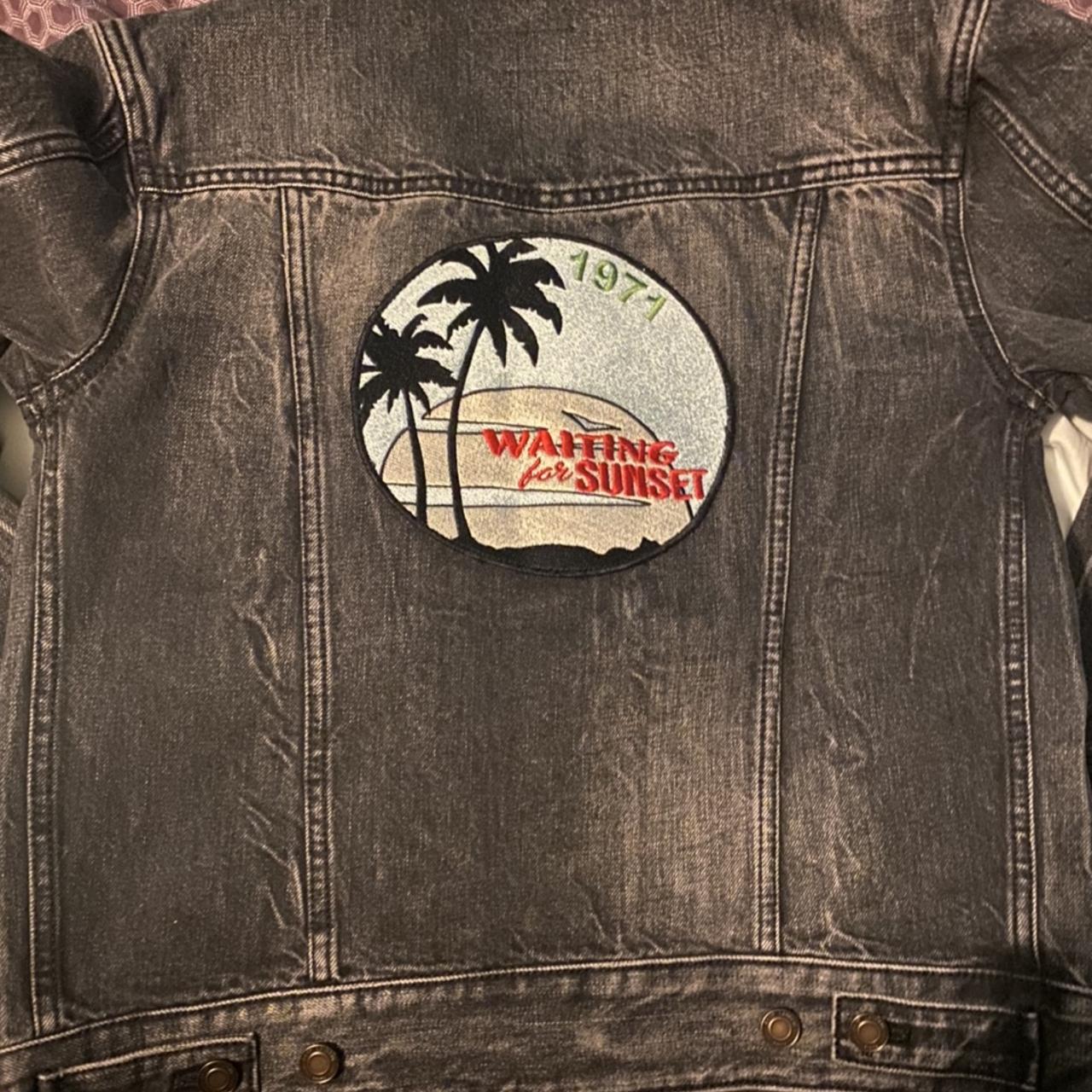 Saint Laurent Waiting for Sunset Denim Trucker Depop