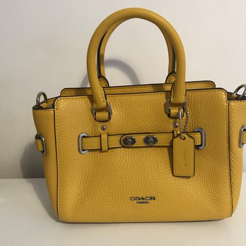 coach mini blake carryall