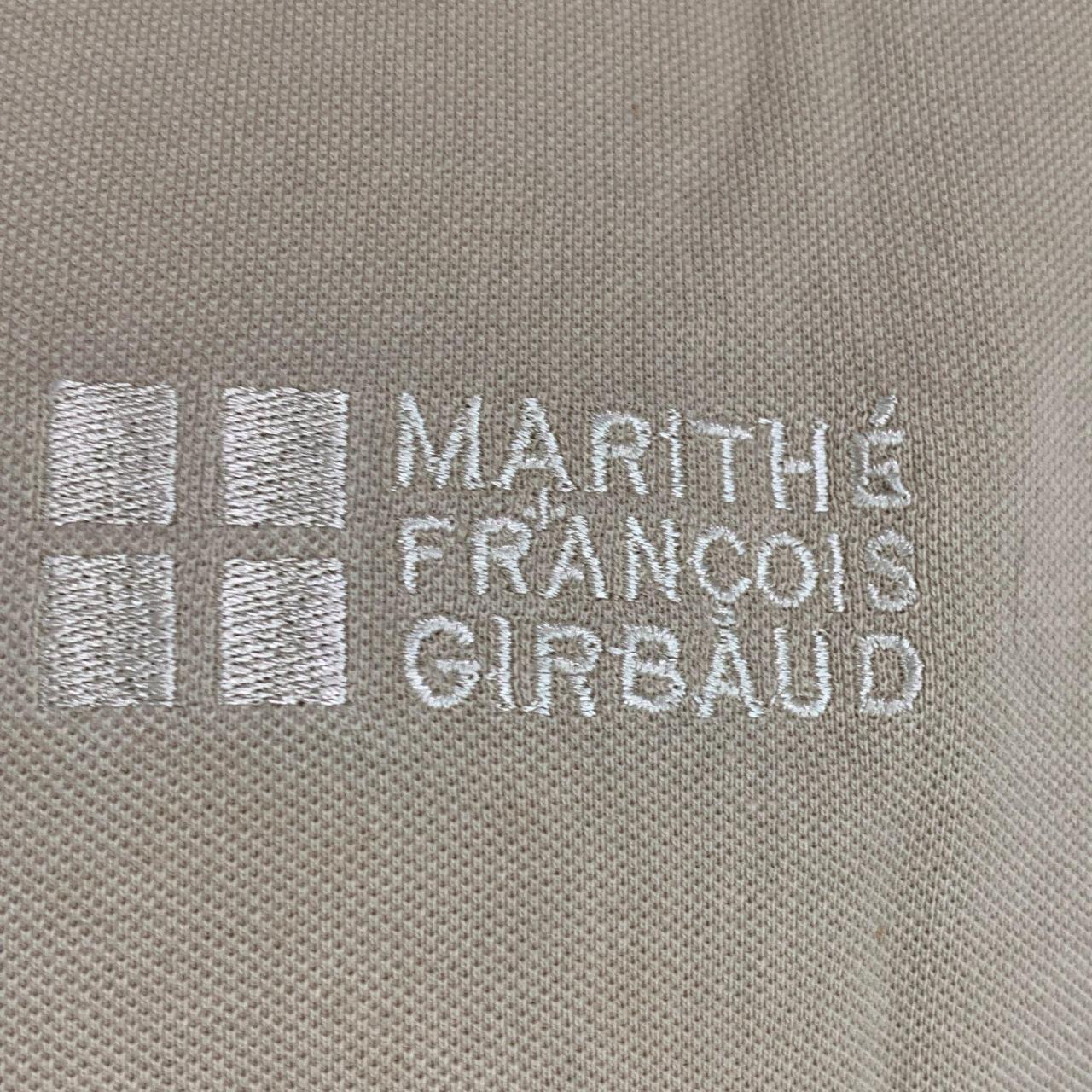 Le Jean de Marithe Francois Girbaud Men's Tan Polo-shirts | Depop