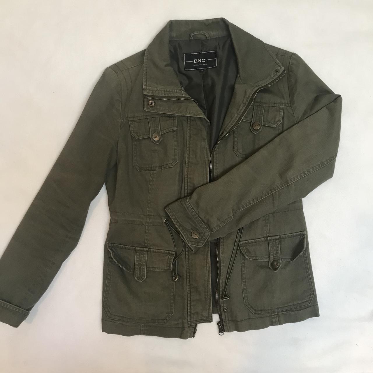 Blanc Noir green utility jacket Tagged small but