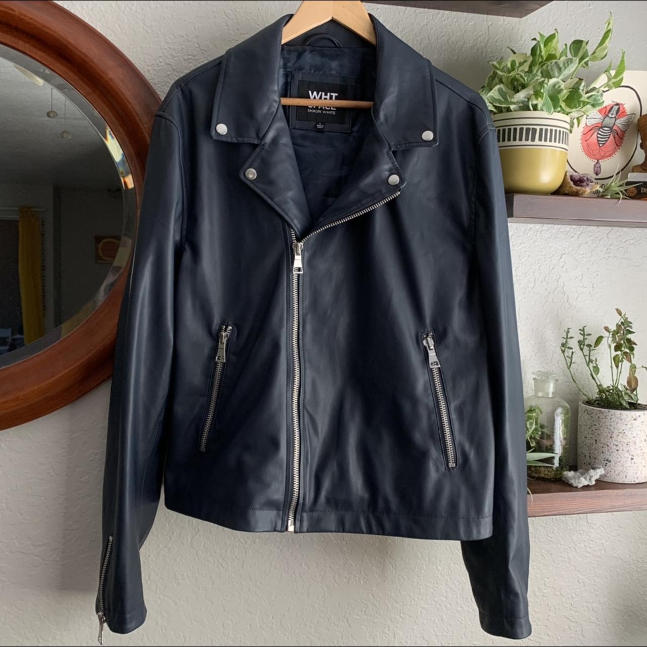 Shaun white leather clearance jacket