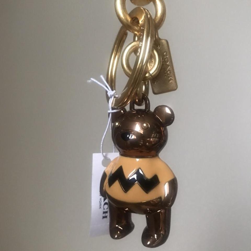 Coach 3d best sale bear bag charm