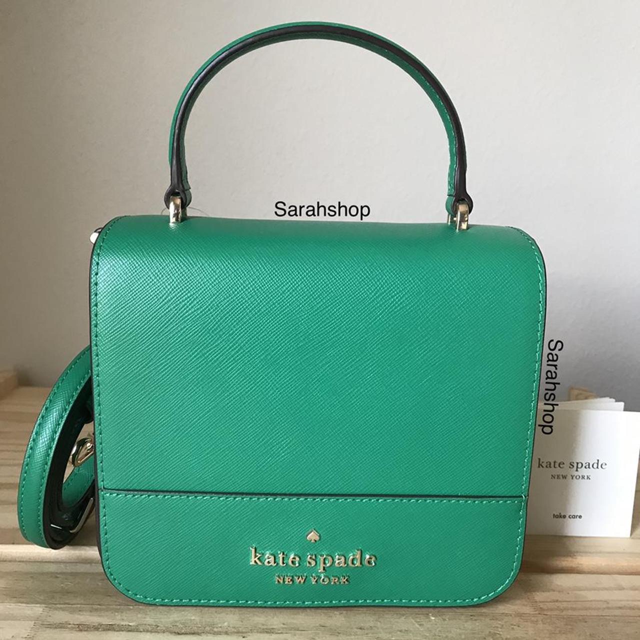 Authentic KATE SPADE Pebbled leather REVERSIBLE Open - Depop