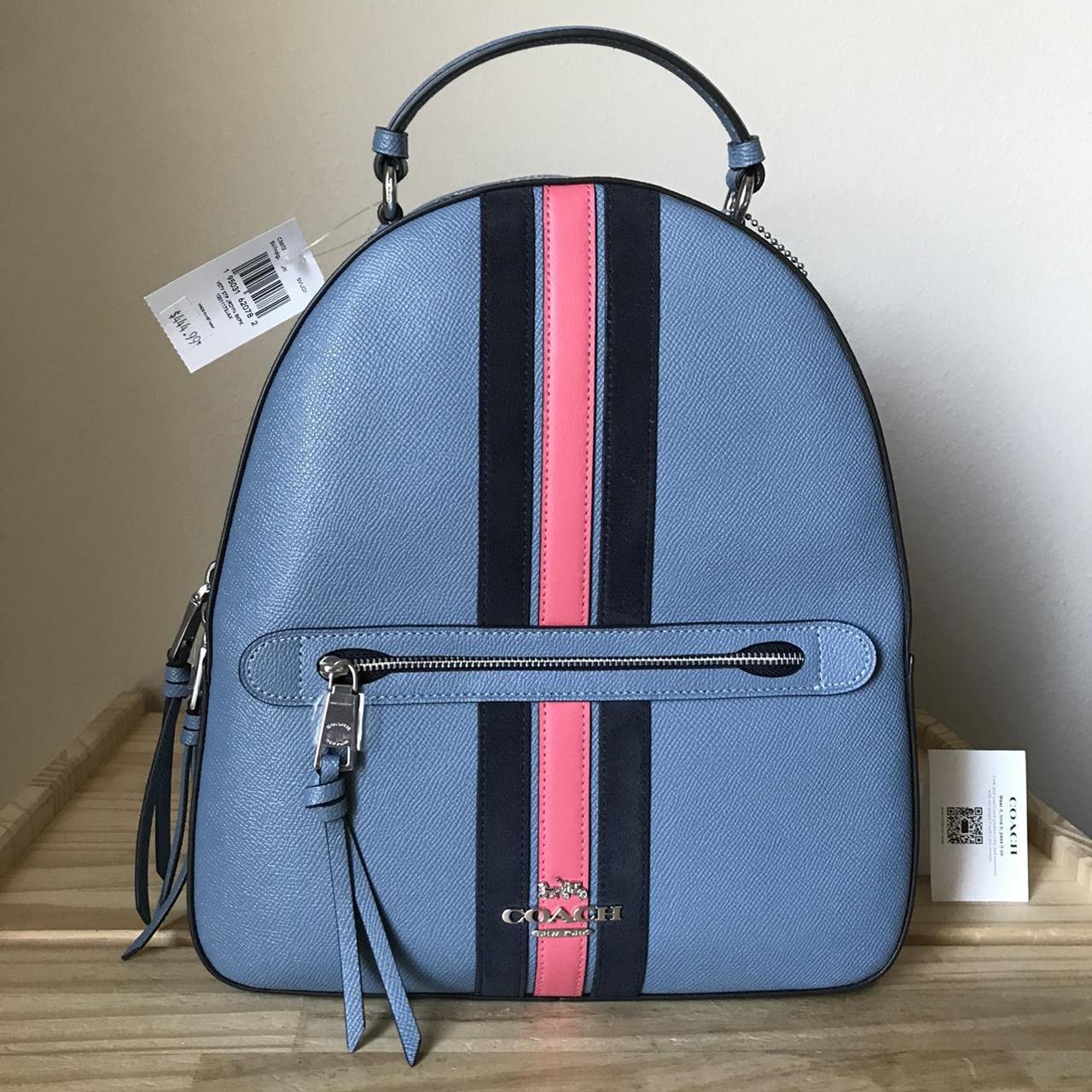 Coach Backpack 2024 blue