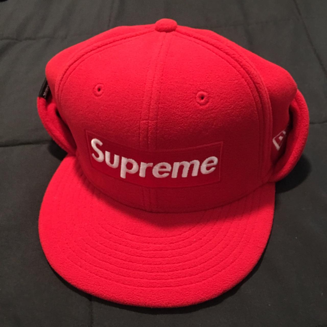 Supreme 3m reflective repeat beanie. Black fw16 | Depop