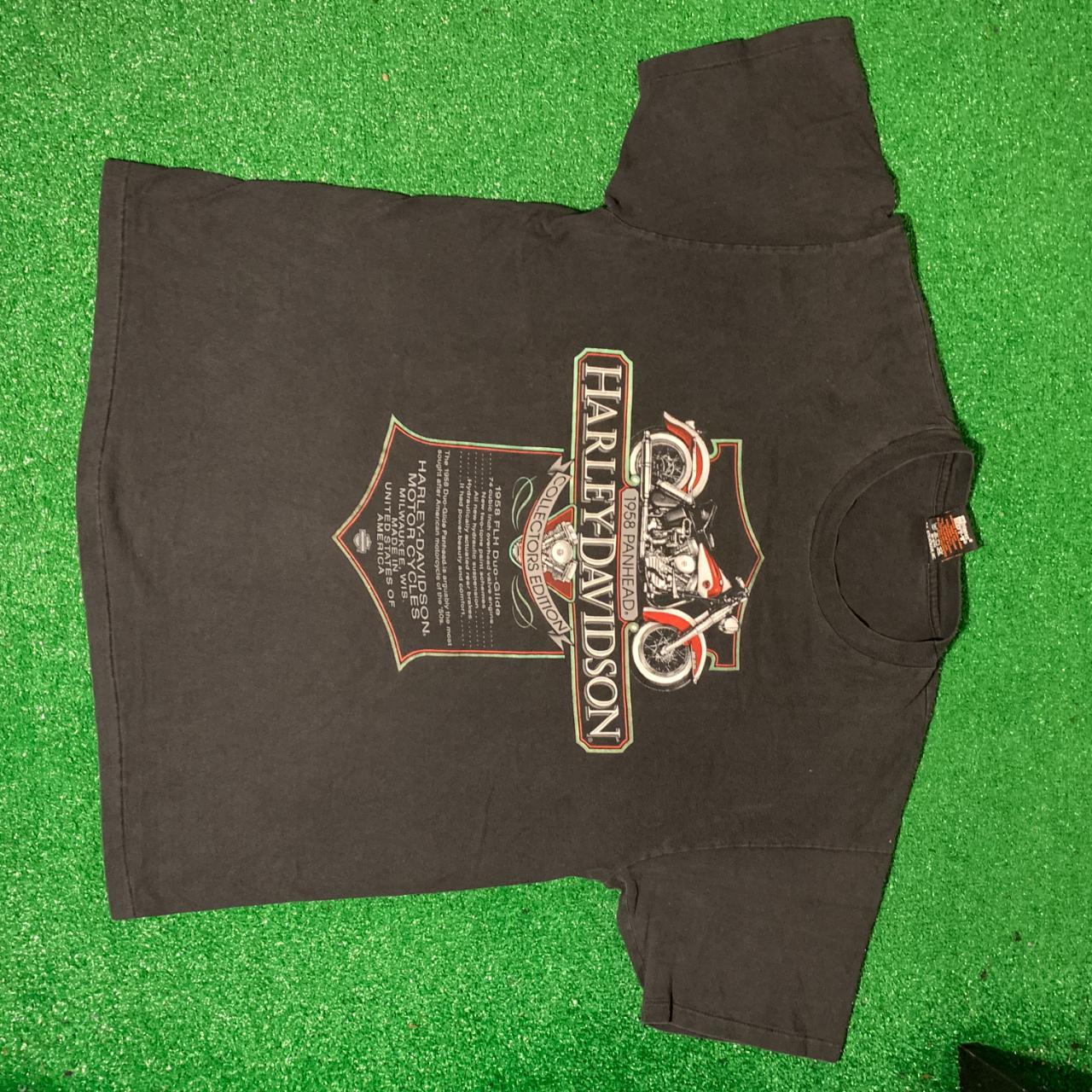 Vintage Single Stitched Harley Davidson New Jersey... - Depop