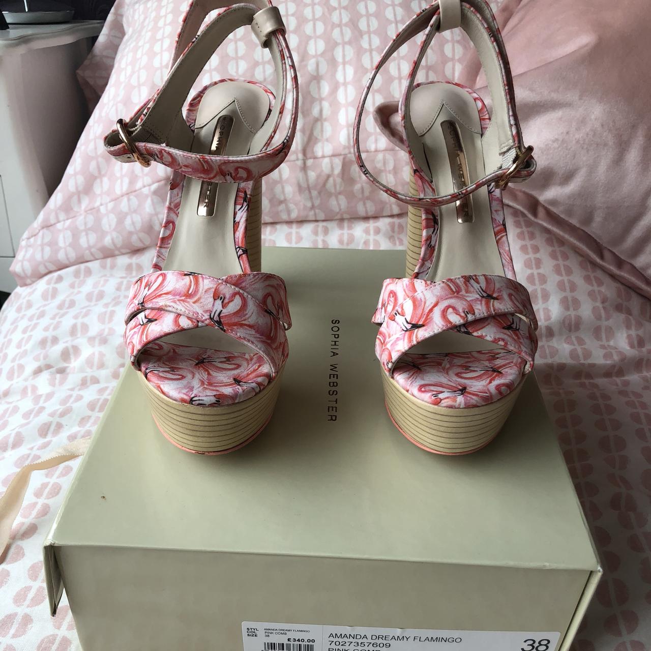 Sophia webster sale flamingo shoes