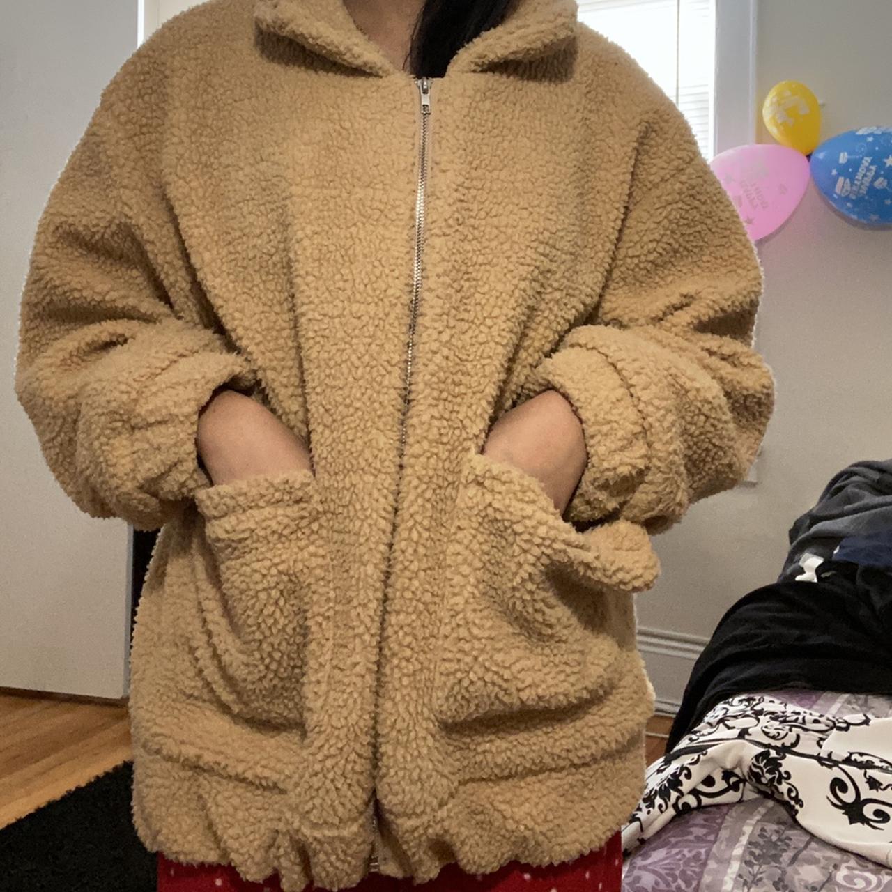 Zaful hot sale bear jacket