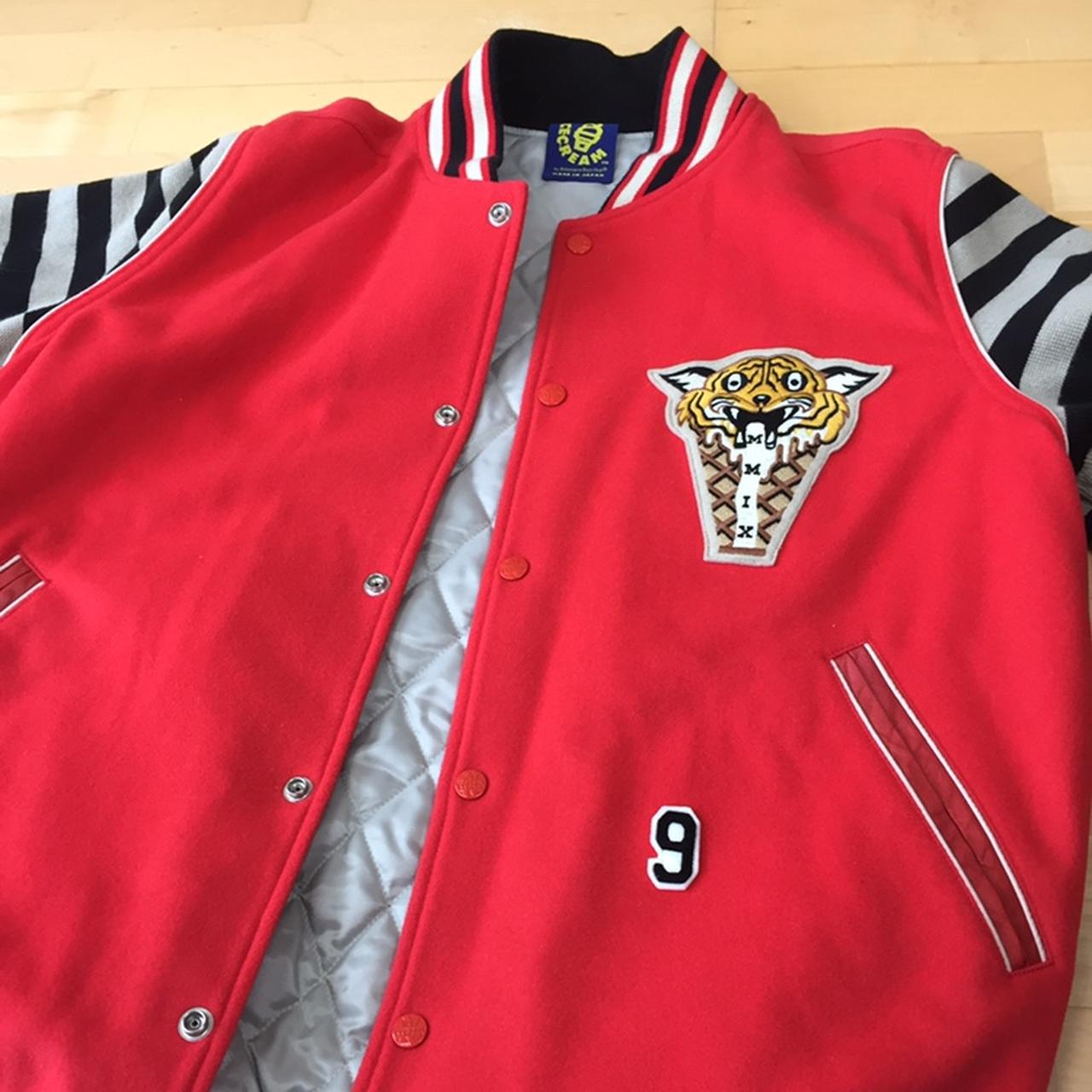 BBC Ice Cream Tiger Varsity Jacket:, DM 4 MORE...