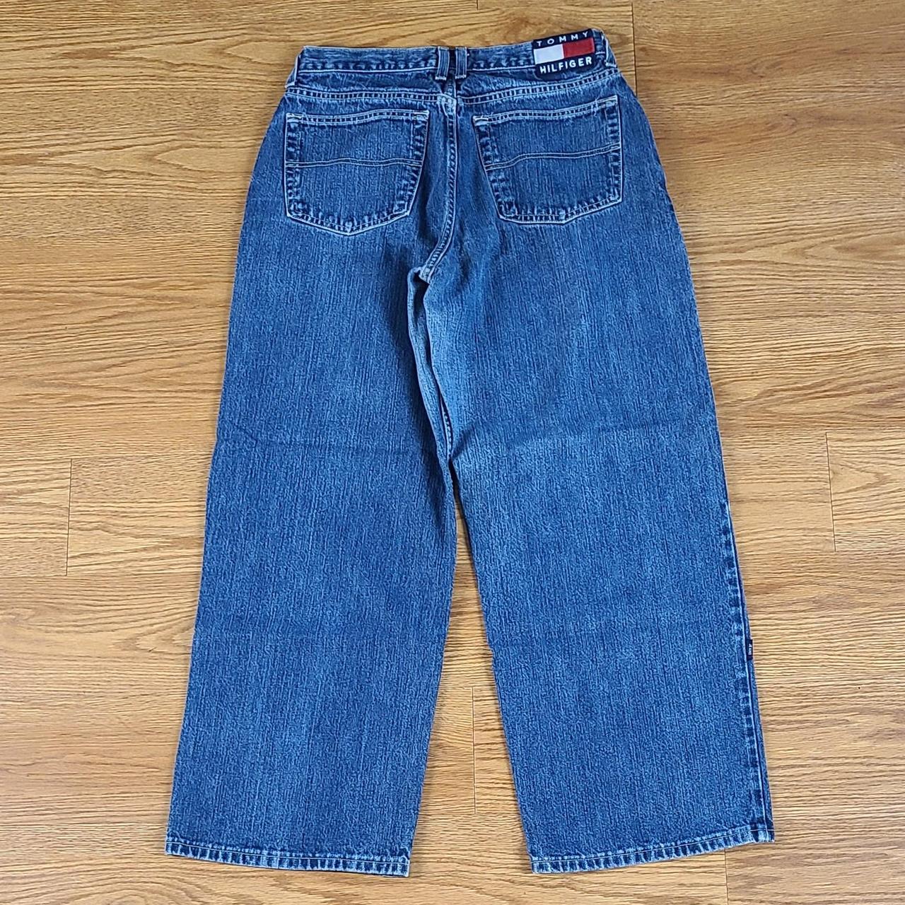 TOMMY HILFIGER STRAIGHT/WIDE LEG DENIM JEANS I SHIP... - Depop