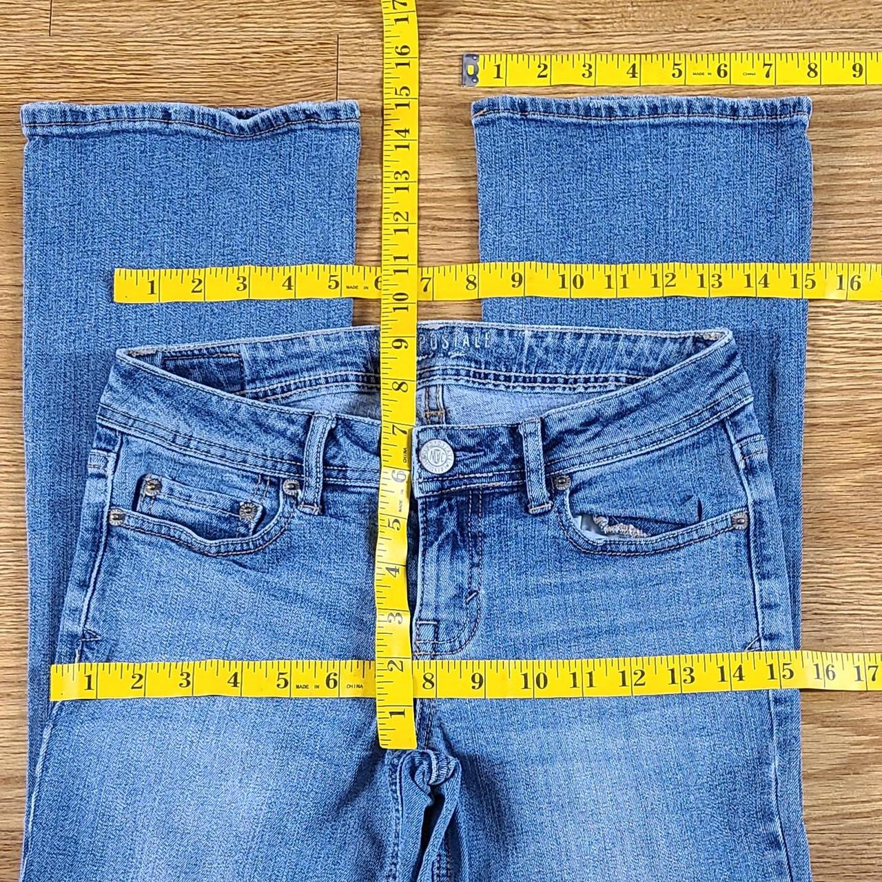 AEROPOSTALE JEANS MID-RISE MEDIUM WASH DENIM I SHIP... - Depop