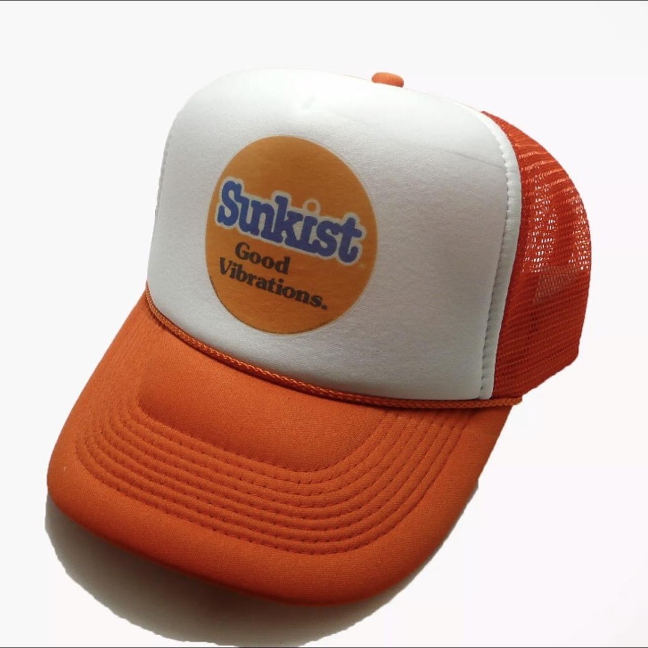 sunkist trucker hat