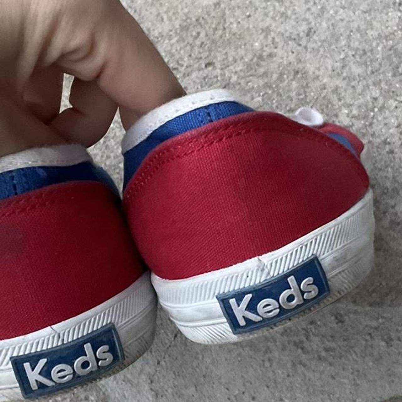 light blue keds