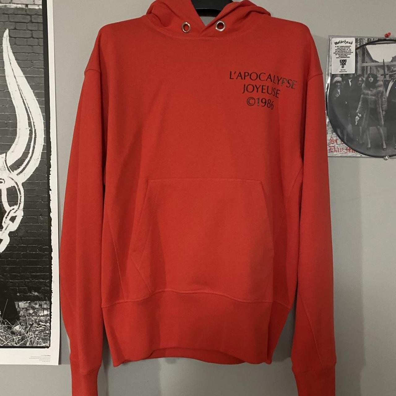 Helmut lang hotsell logo hack hoodie