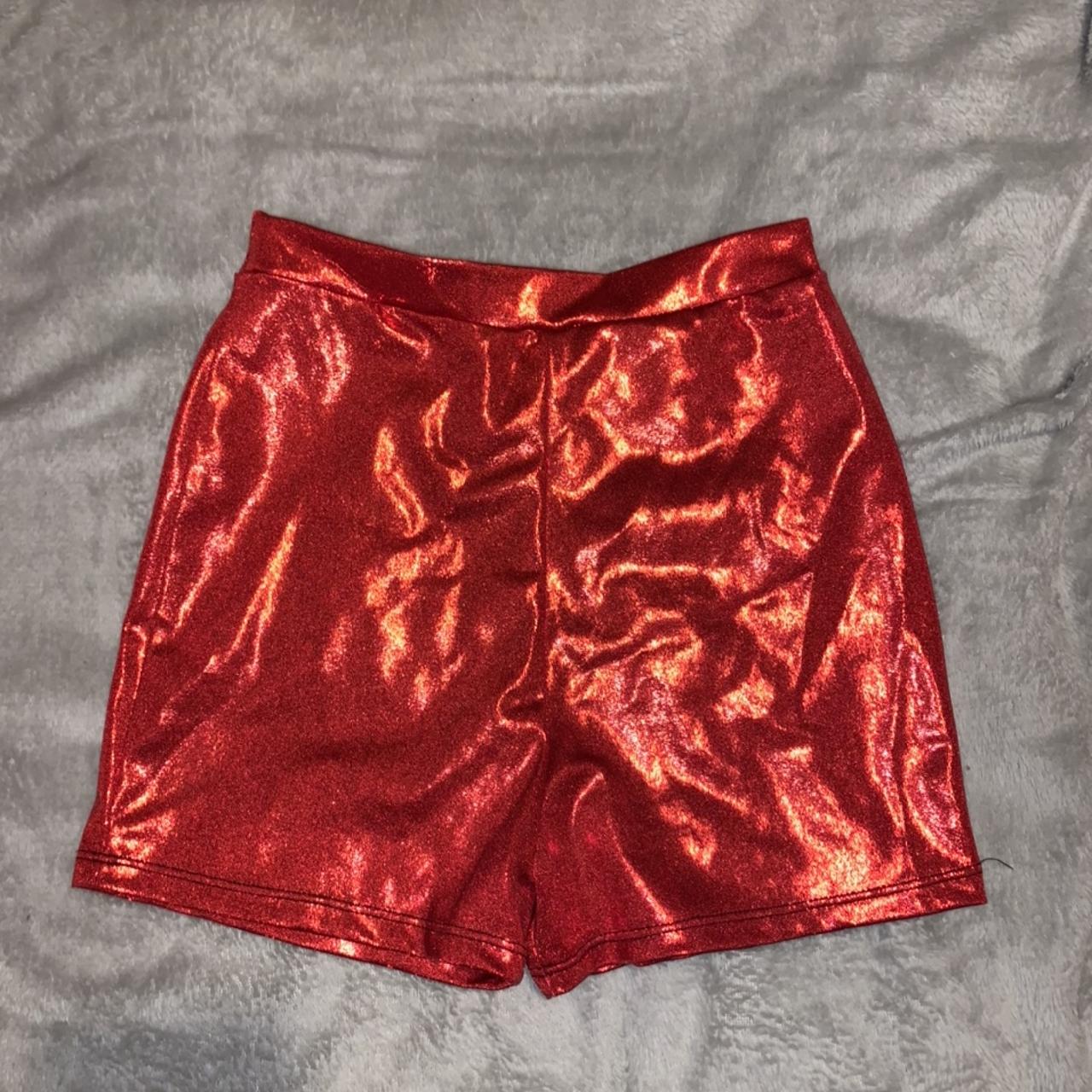 Red hot pants Worn once at a festival Brought of... Depop
