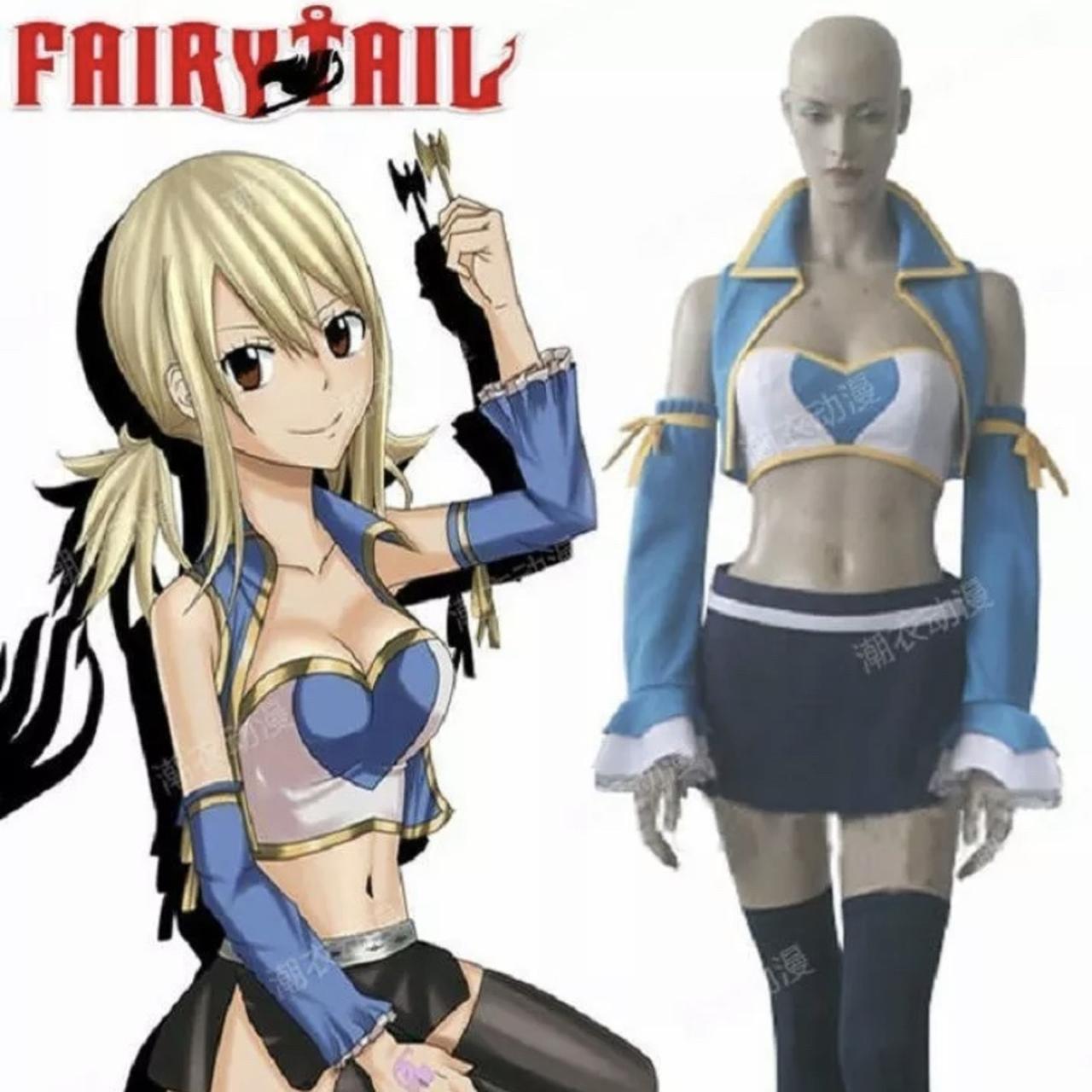 Lucy Heartfilia cosplay costume. Only tried on....