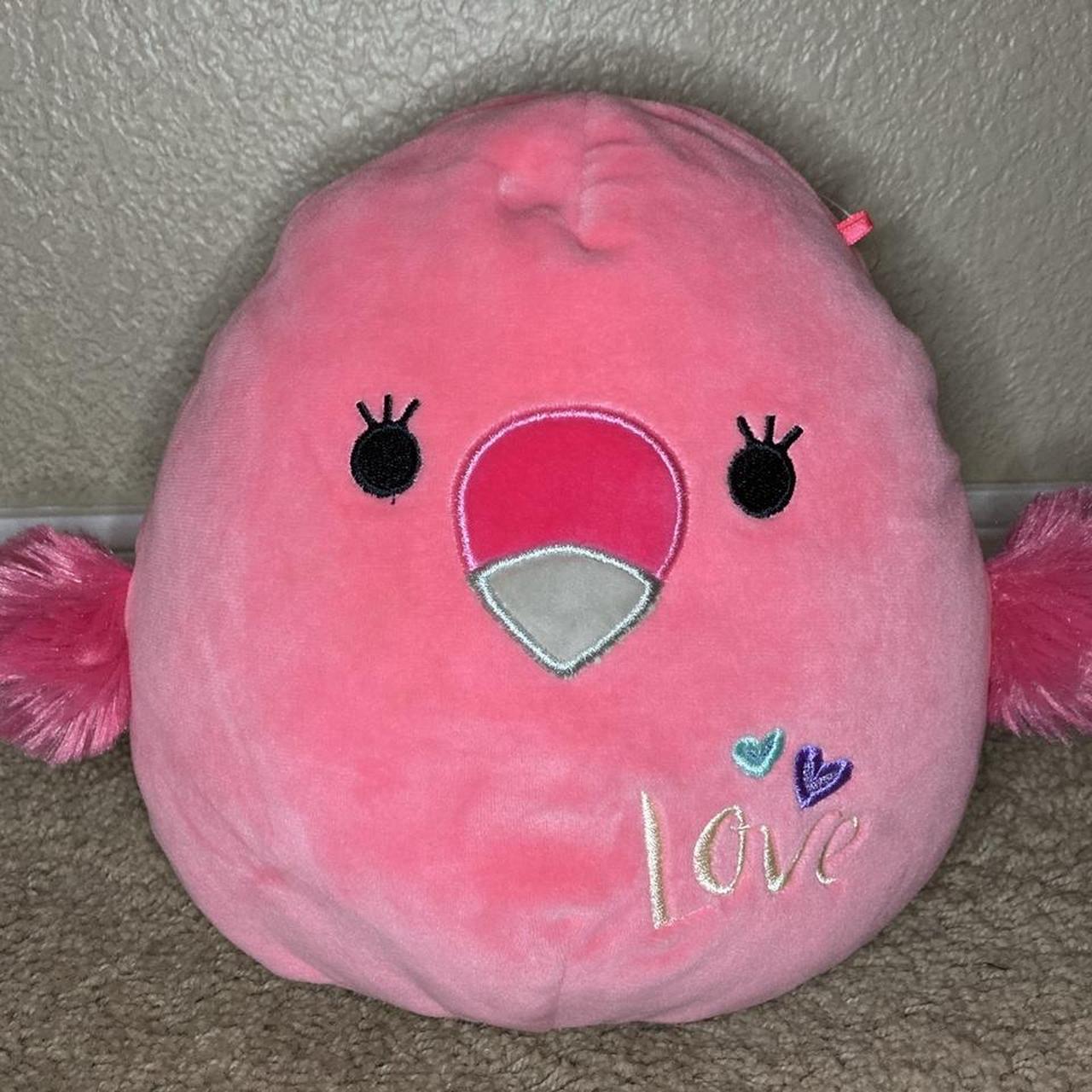 Cookie the flamingo squishmallow 8” Valentine’s Day... Depop