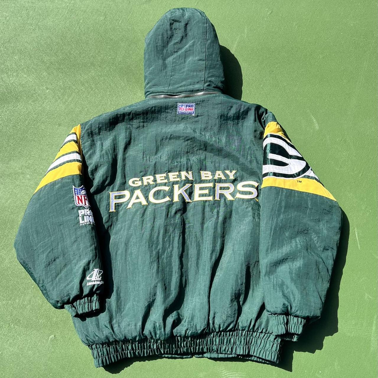 Green Bay PACKERS Jacket 90s Pro Line NFL Jacket Streetwear 