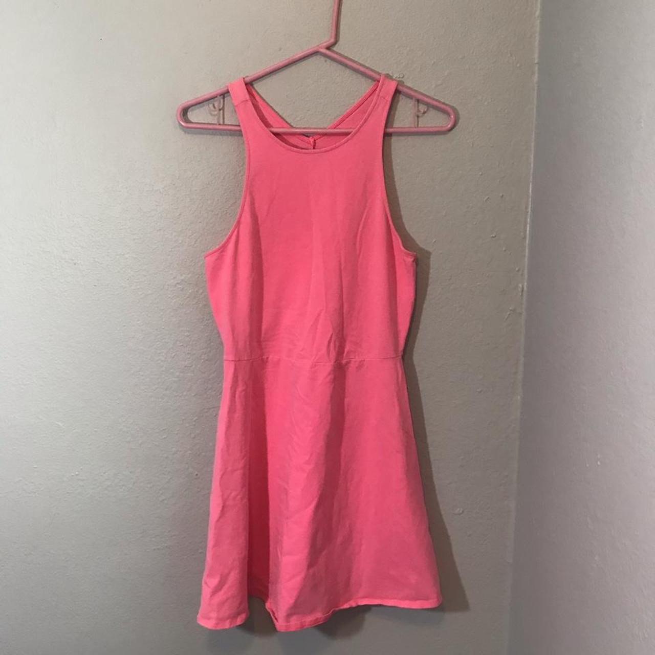 American Eagle Outfitters Women's Pink Dress | Depop