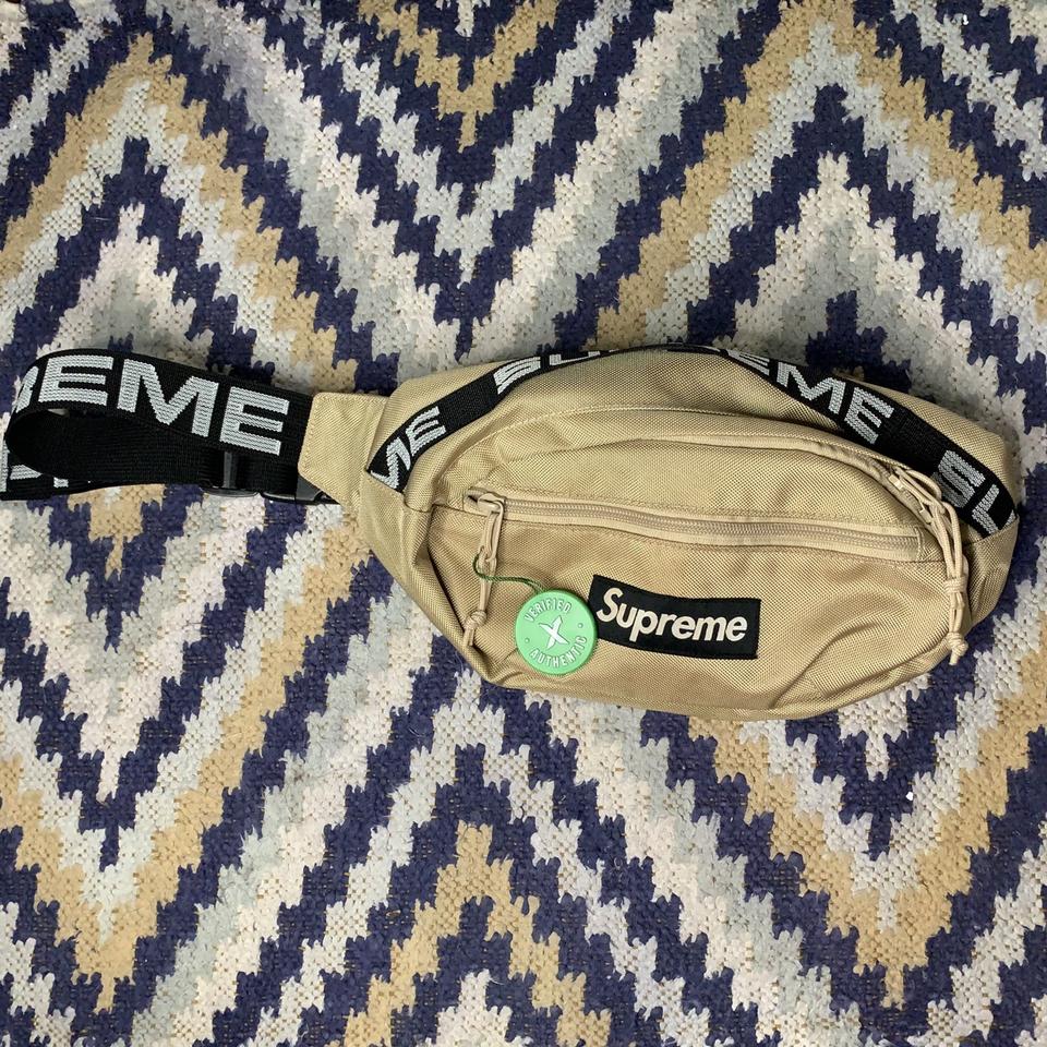 supreme ss18 tan waist bag