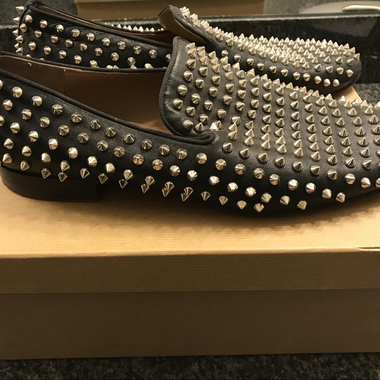 Preowned Christian Louboutin Rollerboy Spikes men's... - Depop