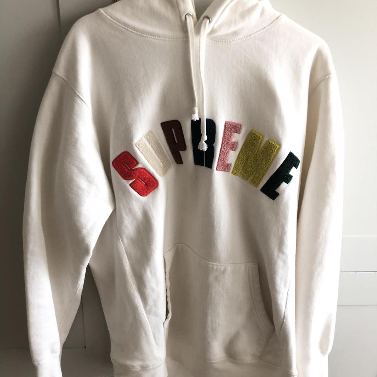 Rare supreme hoodie worn 2-3 times, it’s spent most... - Depop