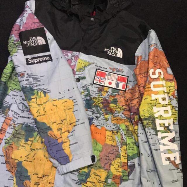 Supreme × The North Face map sizeS