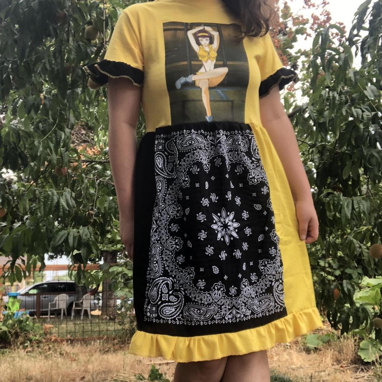 Cowboy Bebop T Shirt Dress , ✨handmade by me from a...