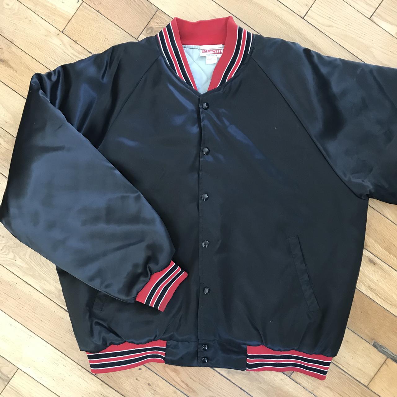 Milwaukee Braves World Satin Jacket Cooperstown - Depop