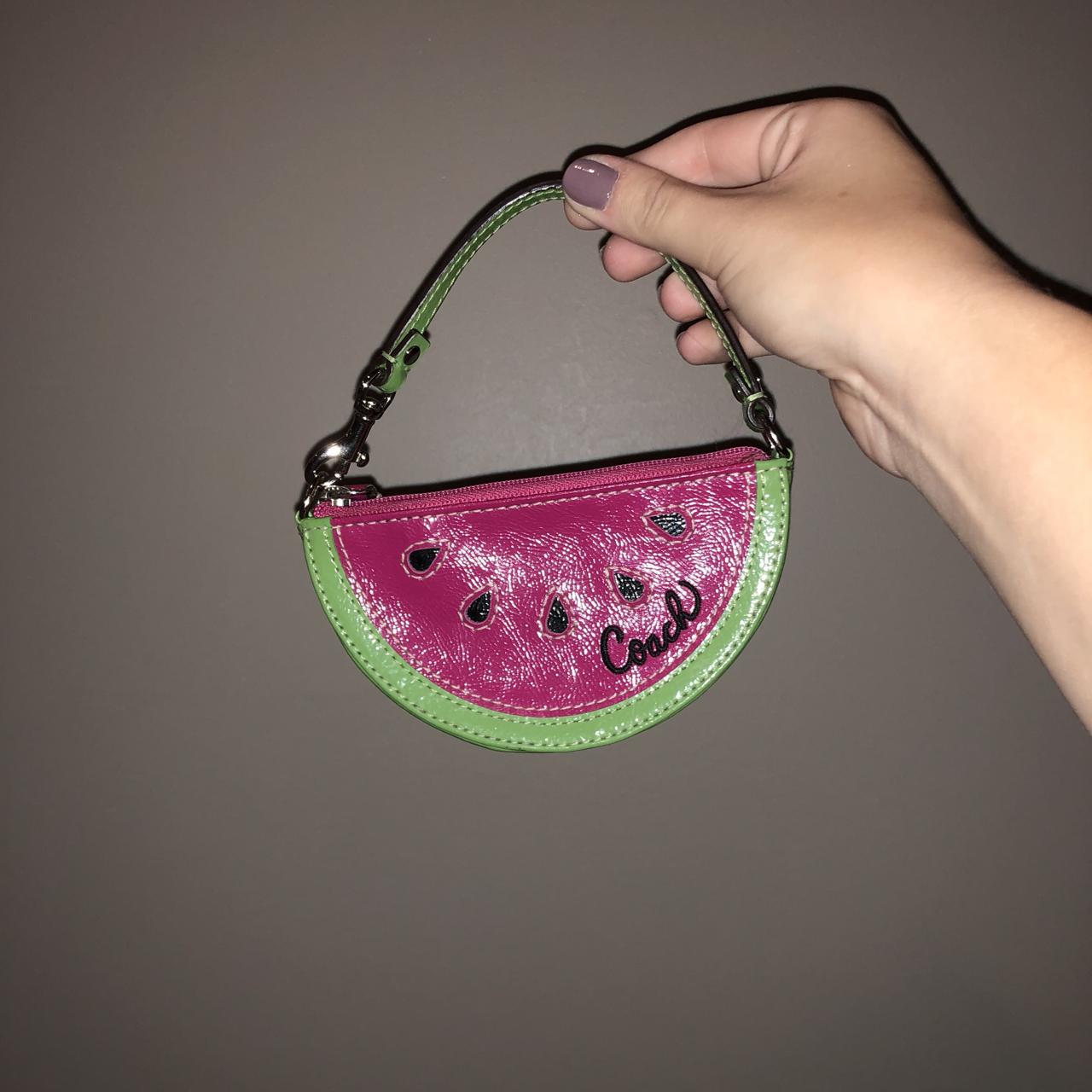 Watermelon three-layer coin purse (with wrist strap) / storage bag wallet -  Shop Freestyle of fabric Wallets - Pinkoi