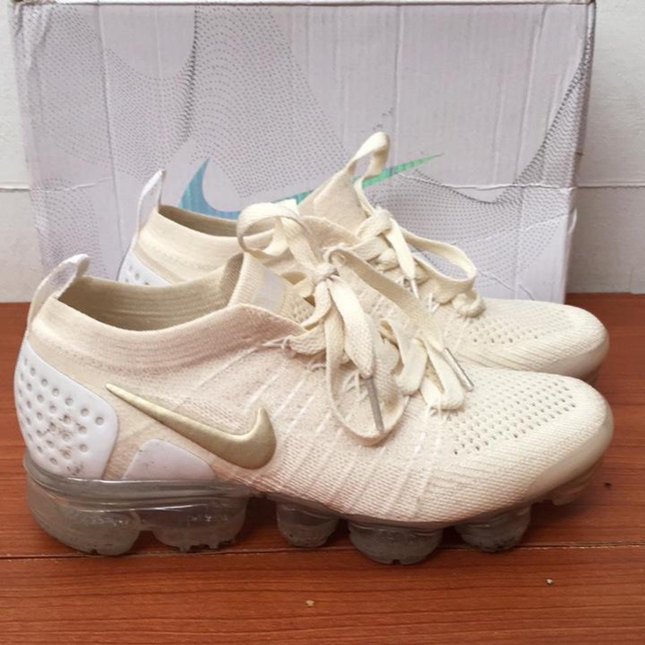 Vapormax flyknit store beige