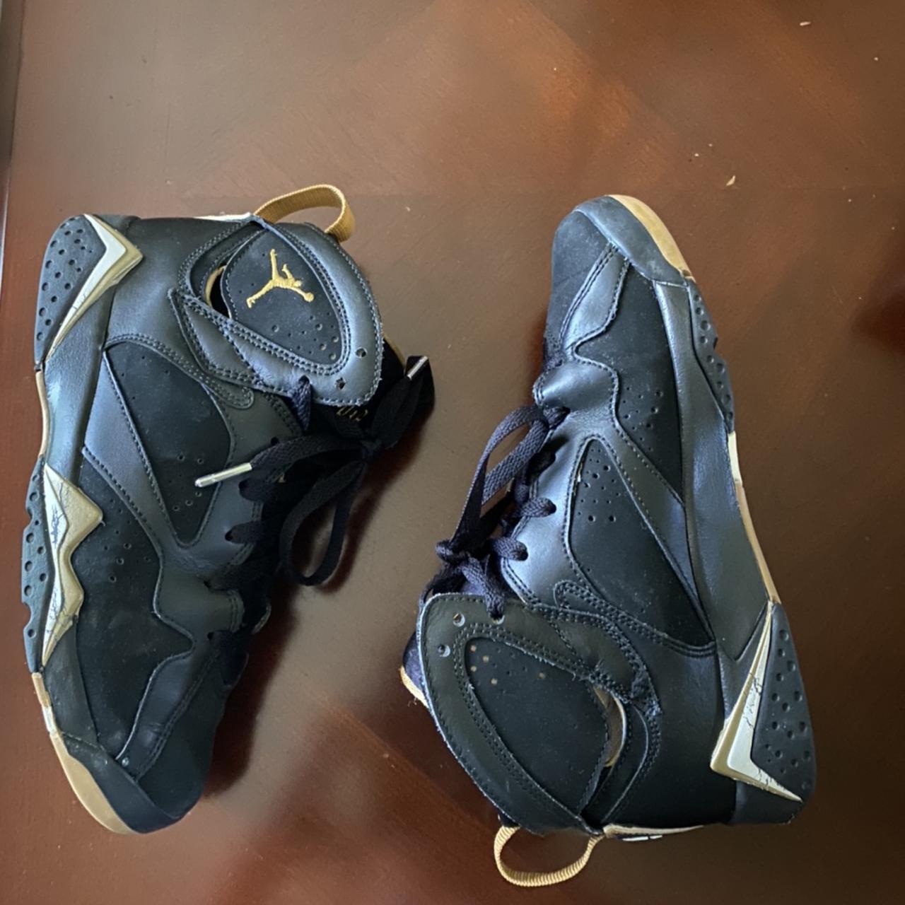 all gold jordan 7