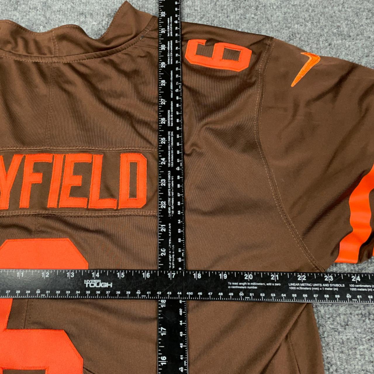 Cleveland Browns Baker Mayfield Jersey T-Shirt. Fits - Depop