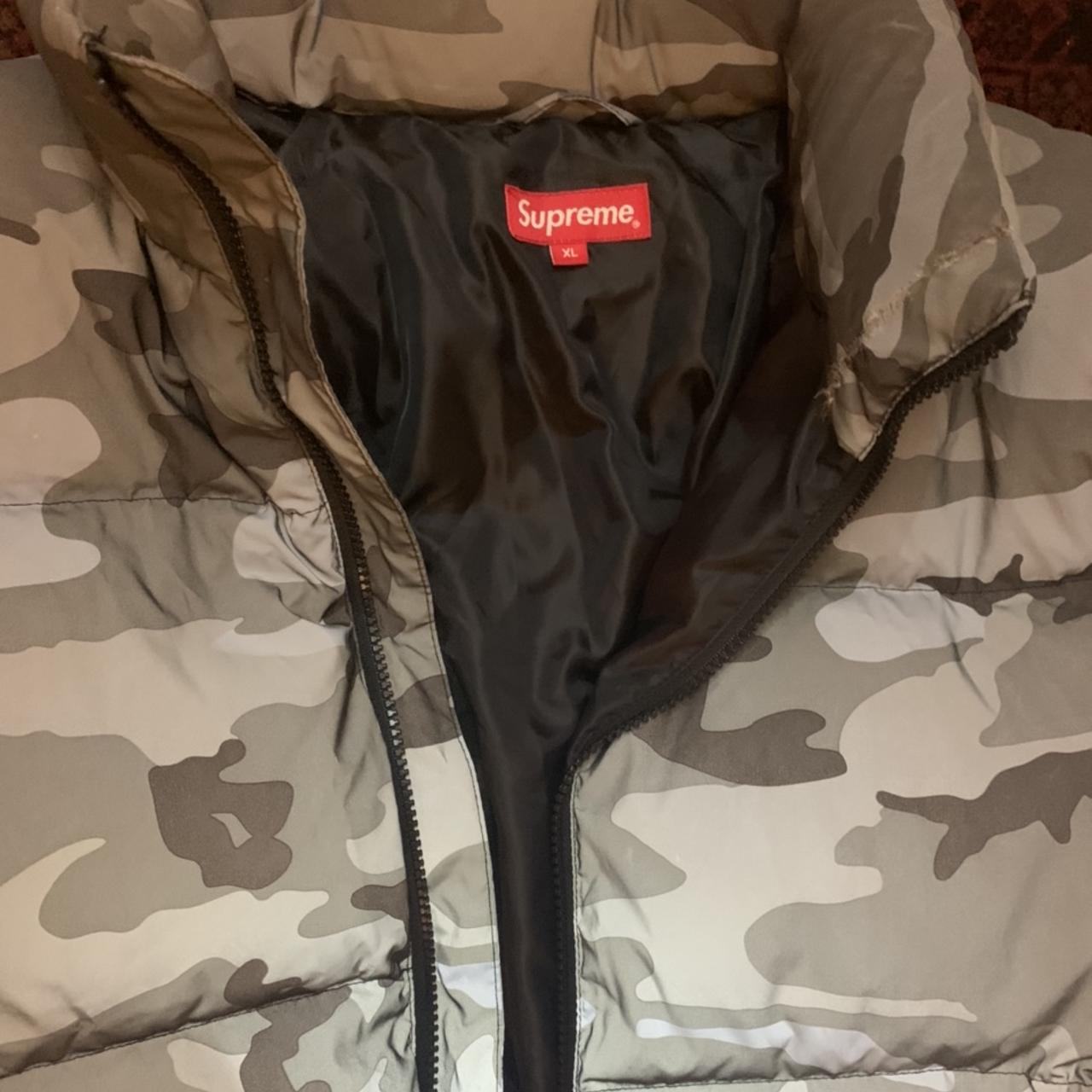 Supreme reflective 2024 camo down